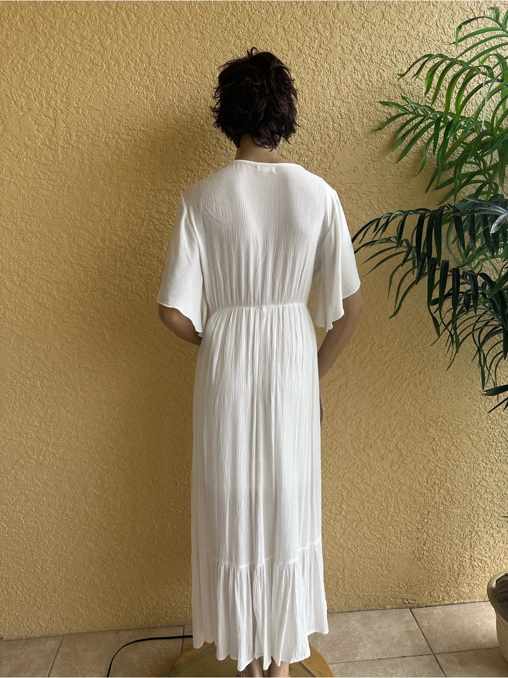 Bailey Blue designs white Cottagecore maxi dress - Picture 6 of 10